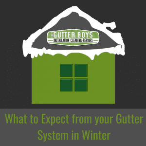 winter gutters What to Expect from your Gutter System in Winter